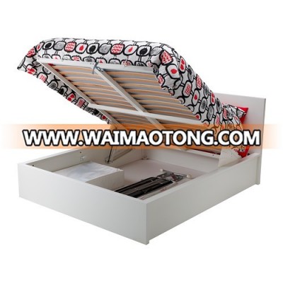 New design wrought iron double bed design furniture DB-4709